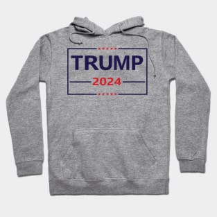 Trump 2024 America First Hoodie